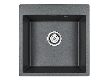 Кухонная мойка Paulmark KANTE 50 PM105152-DG 50х50 цвет серый